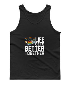 Life Gets Better Together LGBT Equality Tank Top