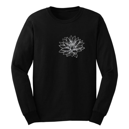 Lotus Flower Pocket Long Sleeve