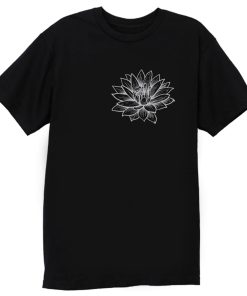 Lotus Flower Pocket T Shirt