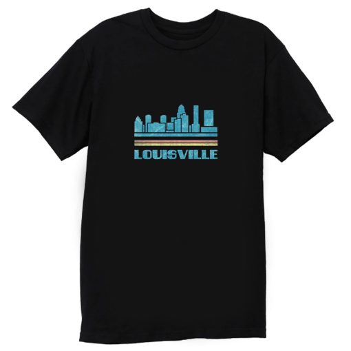Louisville Shirt Louisville City Kentucky KY Skyline Tee Cityscape T Shirt