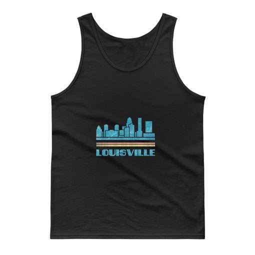 Louisville Shirt Louisville City Kentucky KY Skyline Tee Cityscape Tank Top