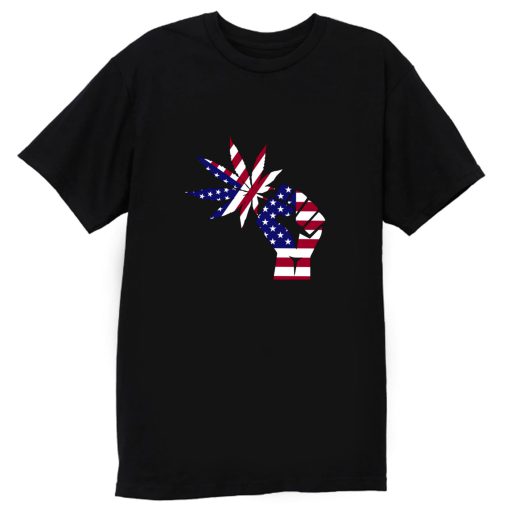 Love Cannabis USA T Shirt