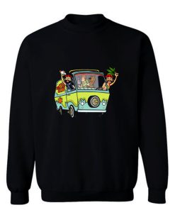 Love Cannabis scooby doo Sweatshirt