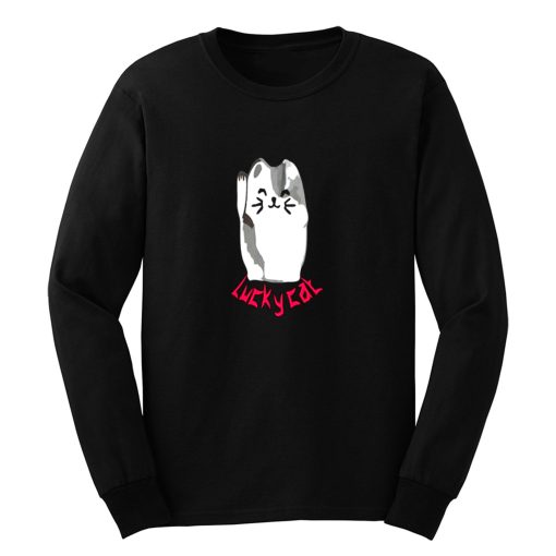 Lucky Cat Maneki Neko Long Sleeve