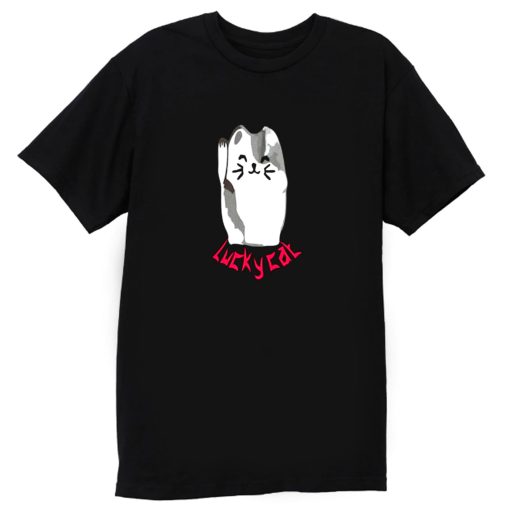 Lucky Cat Maneki Neko T Shirt