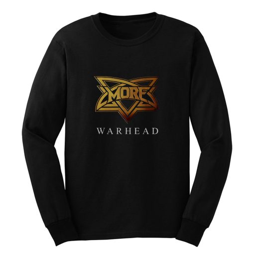 MORE WARHEAD BLACK DIAMOND HEAD SAXON 1981 NWBHM Long Sleeve