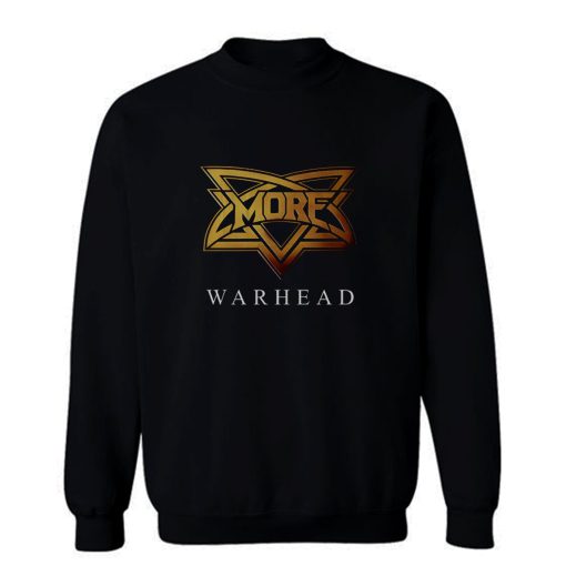 MORE WARHEAD BLACK DIAMOND HEAD SAXON 1981 NWBHM Sweatshirt