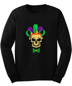 Mardi Gras Skull Party Carnival Festival Mask Long Sleeve