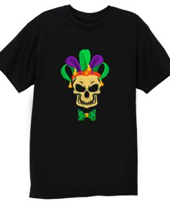 Mardi Gras Skull Party Carnival Festival Mask T Shirt