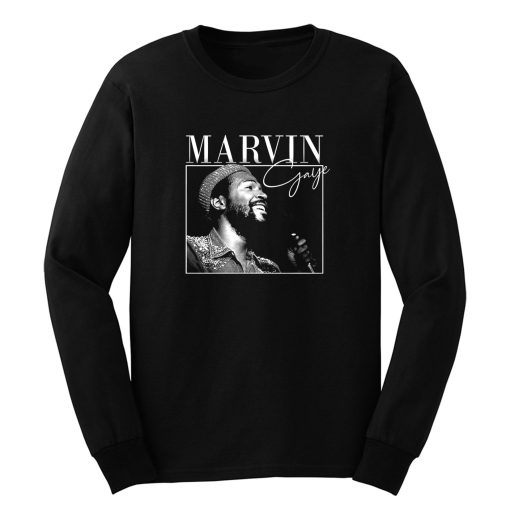 Marvin Gaye Vintage 90s Retro Long Sleeve