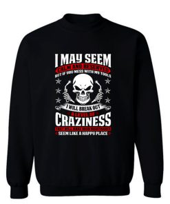 May Seem Calm And Reserved Sweatshirt