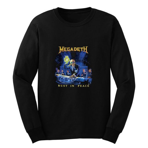 Megadeth Rust In Peace Long Sleeve