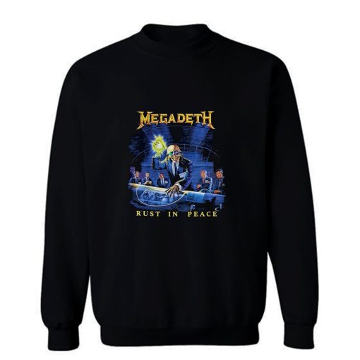 Megadeth Rust In Peace Sweatshirt