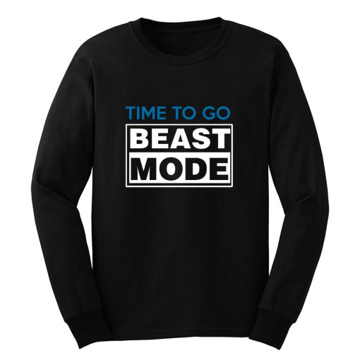 Mens Beast Mode GYM Long Sleeve