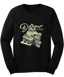 Mens Detroit Speed Shop Rocket Long Sleeve