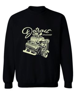 Mens Detroit Speed Shop Rocket Sweatshirt