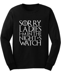 Mens Game of Thrones In The Nights Watch Jon Snow Boyfriend Long Sleeve