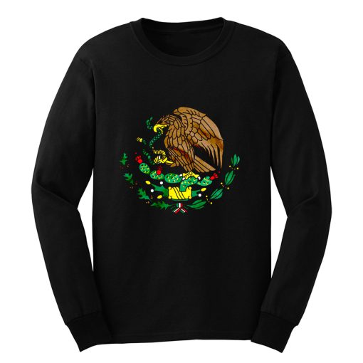 Mexican Pride Nationality Mens Long Sleeve