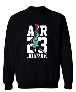 Michael Jordan Air Jordan 13 Aurora Green Match Sweatshirt