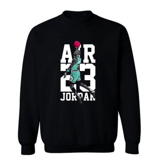 Michael Jordan Air Jordan 13 Aurora Green Match Sweatshirt