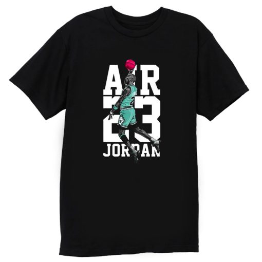 Michael Jordan Air Jordan 13 Aurora Green Match T Shirt