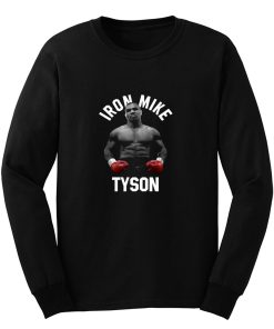 Mike Tyson Iron Mike World Boxing Champion Fight Fan Long Sleeve