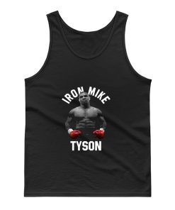 Mike Tyson Iron Mike World Boxing Champion Fight Fan Tank Top