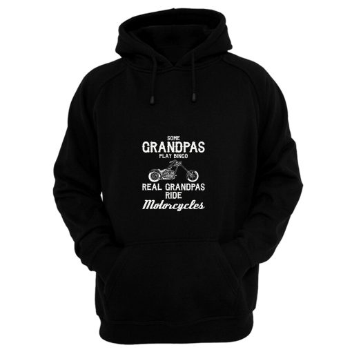 Motorcycles For Grandpa t Grandfather Hoodie