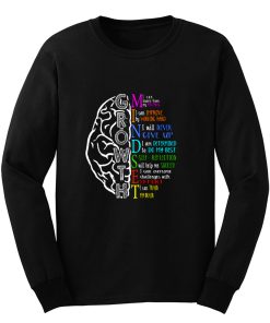 Music I Can Learn Grow Mindset Long Sleeve