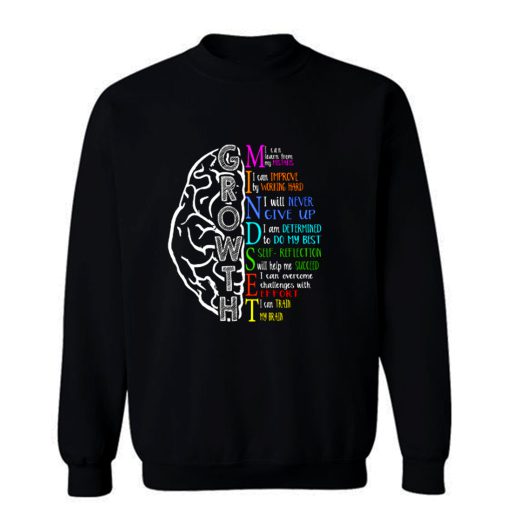 Music I Can Learn Grow Mindset Sweatshirt