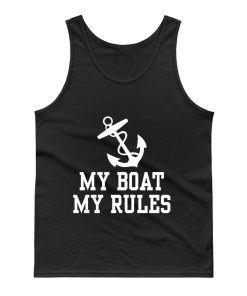 My Boat My Rules Tank Top