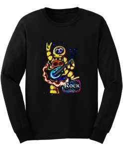 NASA Spaceman Rock Metal Horns Long Sleeve