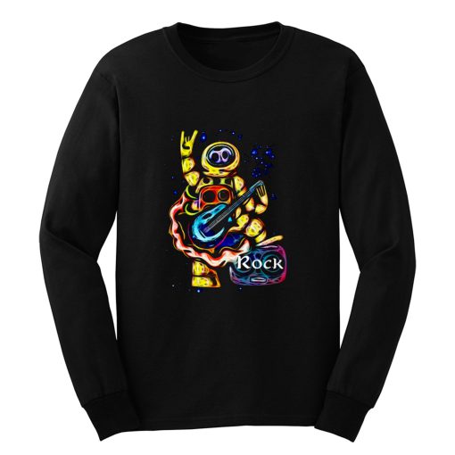 NASA Spaceman Rock Metal Horns Long Sleeve