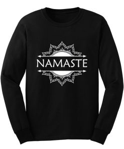 Namaste Symbols Long Sleeve