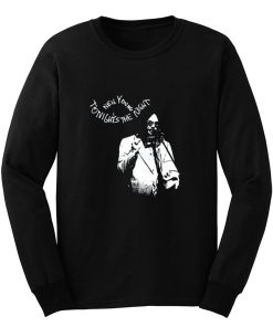 New Neil Young Tonights The Night Album Cover Mens Black Long Sleeve