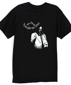 New Neil Young Tonights The Night Album Cover Mens Black T Shirt