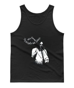 New Neil Young Tonights The Night Album Cover Mens Black Tank Top