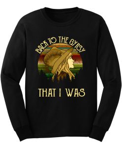 Nicks Fleetwood Mac Back To The Gypsy That I Was Vintage Long Sleeve