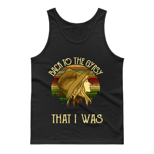 Nicks Fleetwood Mac Back To The Gypsy That I Was Vintage Tank Top