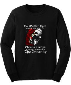 Nightmare Before Christmas Jack and Sally Long Sleeve