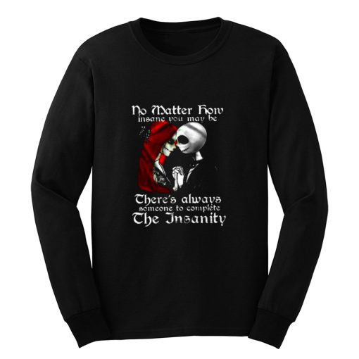 Nightmare Before Christmas Jack and Sally Long Sleeve