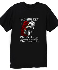 Nightmare Before Christmas Jack and Sally T Shirt