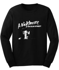 Nightmare On Elm St Freddy Krueger Photo lizenziert Long Sleeve