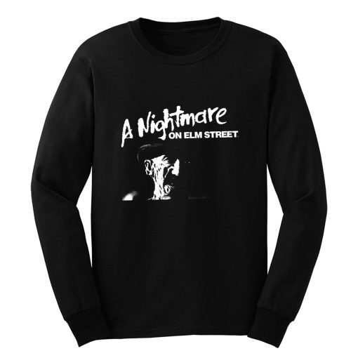 Nightmare On Elm St Freddy Krueger Photo lizenziert Long Sleeve