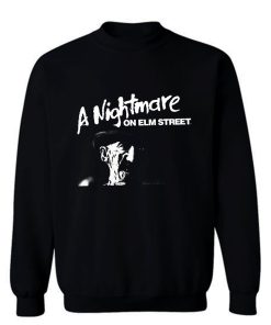 Nightmare On Elm St Freddy Krueger Photo lizenziert Sweatshirt