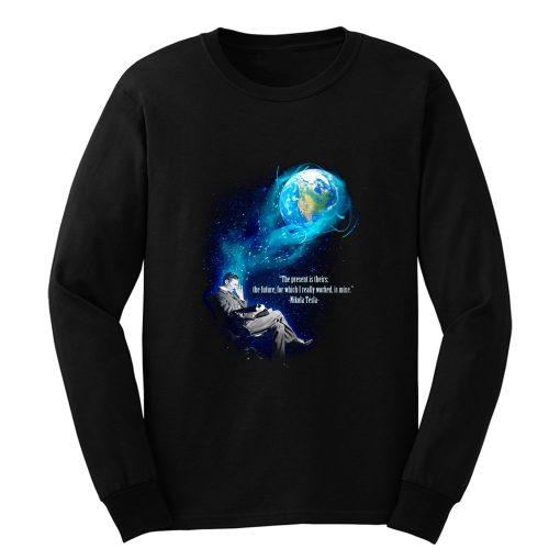 Nikola Tesla Tesla Dream Free Energy Long Sleeve