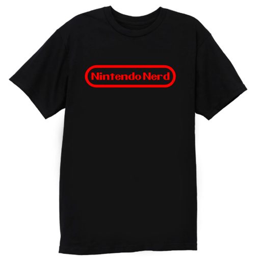 Nintendo Nerd T Shirt