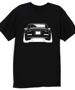 Nissan 350Z Outline Rear Car T Shirt