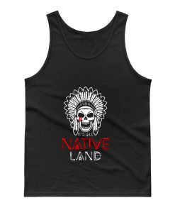 No One is Illegal on Stolen Land Native American Tank Top