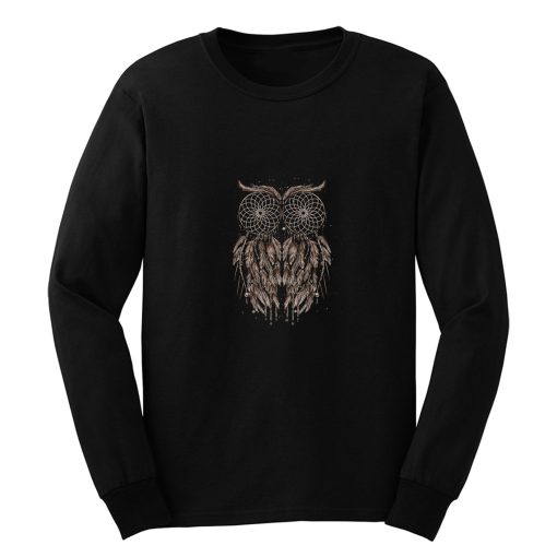 Owl Dreamcatcher Long Sleeve